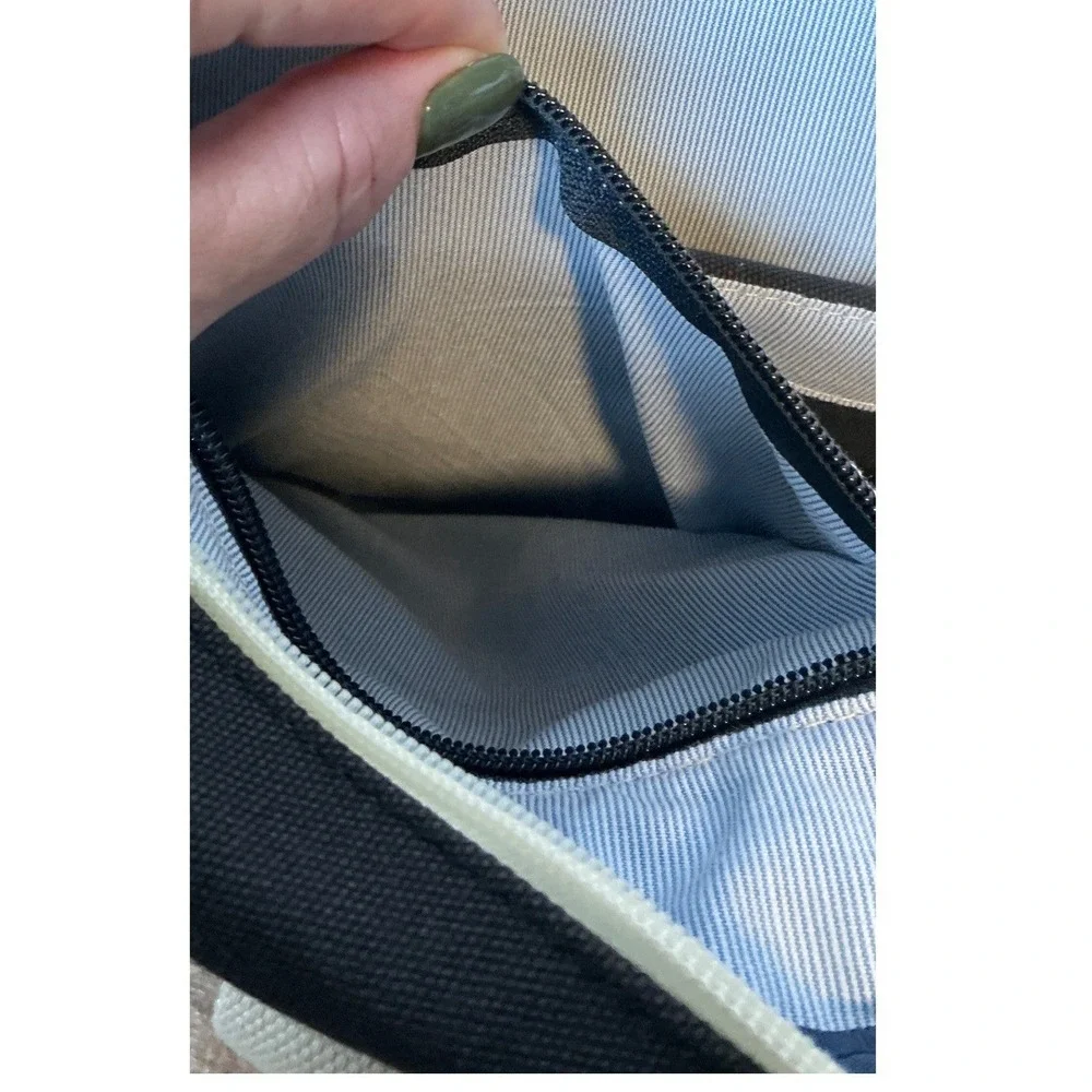 Esperos Baldwin Porter Messenger Bag Black Canvas Laptop Briefcase Austin Texas